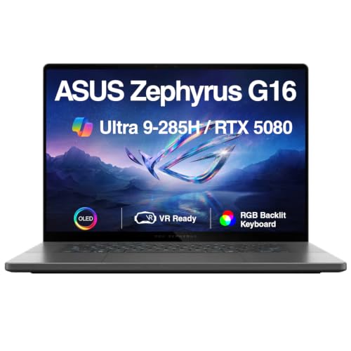 Image of ASUS ROG Zephyrus G16 AI 16.0 inch ROG Nebula OLED Gaming Laptop FHD+ Display