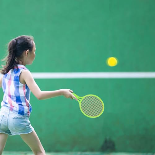 Raqueta de tenis ligera para niños color verde miniatura 4