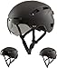 GOOFF Pilot S-Pedelec Helm in Schwarz - Schutz für schnelle E-Bike Fahrten – Fahrradhelm mit Visier und Licht – NTA 8776-zertifizierter Zweirat Helm für Damen und Herren - Velo Helm (Schwarz, M) Baby,Schwarz günstig Kaufen-GOOFF Pilot S-Pedelec Helm in Schwarz - Schutz für schnelle E-Bike Fahrten – Fahrradhelm mit Visier und Licht – NTA 8776-zertifizierter Zweirat Helm für Damen und Herren - Velo Helm (Schwarz, M)