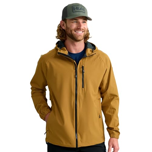 Veste Homme imperméable HUK Rover Jacket pour rester au sec sous la pluie
