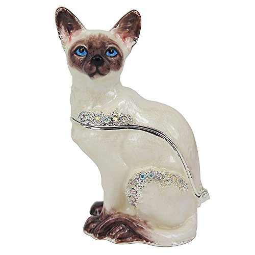 Rucinni Siamese Cat Trinket Box #TOP29