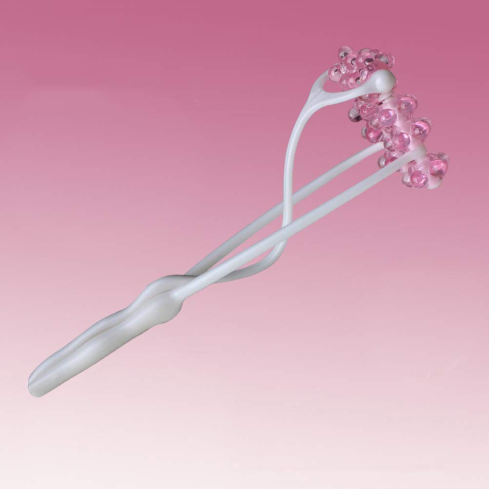 EXCEART Masajeador De Rodillos Facial Cuidado Piel Masajeador Facial Rodillo Para El Cuello Barbilla