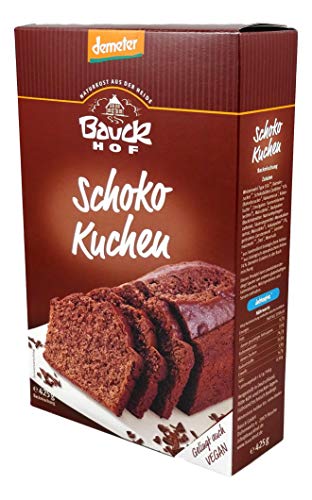 Bauckhof Bio Schoko Kuchen - Backmischung, 425g, auch vegan - kurzes MHD