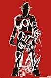 Trends International A Nightmare on Elm Street - Freddy Stylized Wall Poster, 34L x 22.4W, Unframed Version