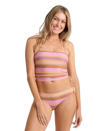 Amazon.com: Roxy Women's Salty Spirit Two Piece Bikini – Bandeau