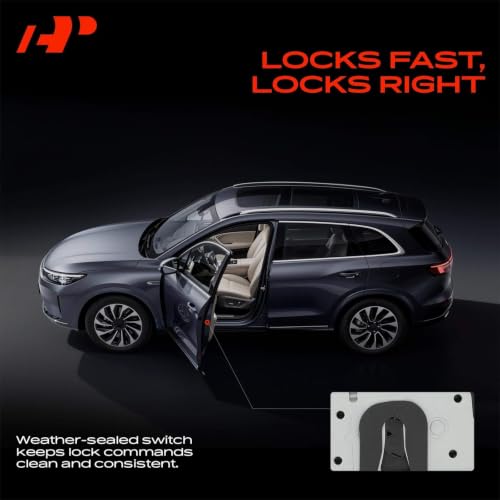 Image of A-Premium Front Right Passenger Side Door Lock Actuator Compatible with Ford F-150 2009-2014, Without Power Locks