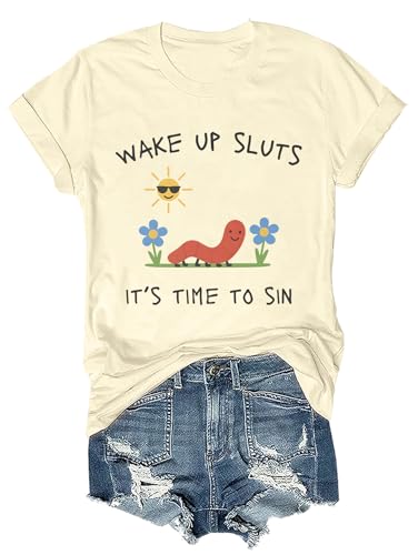 TrueSHE Wake Up Sluts Shirt Wake Up Sluts It's Time
