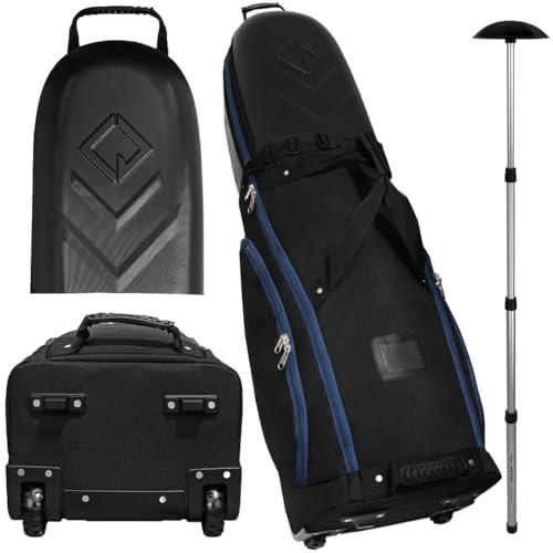 CaddyDaddy Enforcer Golf Travel Bag Crush Resistant Hard Top Protection,