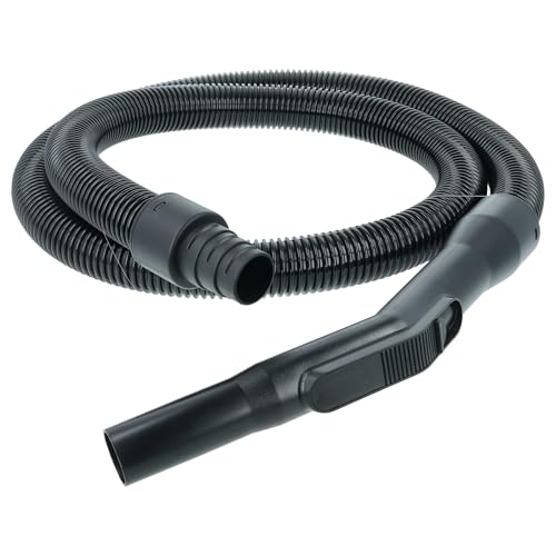vhbw Tuyau flexible universelle pour aspirateurs courants - 1,8 m, poignée, avec raccord circulaire 32mm / 35 mm / 38 mm