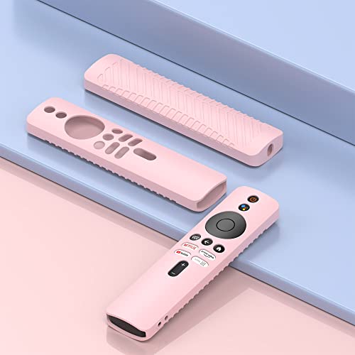 xhKJO Cover for Xiaomi Mi Box 4K TV (2nd Gen) Remote Control,Case for Xiaomi Mi Box 4K TV Remote 2nd Generation Shell Pounch Silicone New Sleeve Skin Holder Protective Grip Protector (pink) - Image 4