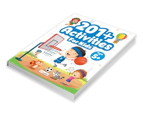 Image of 201+ Activity Book for Kids - Age 5+ :- educational puzzle and activity workbook, pattern games activity book, problem solving activity book