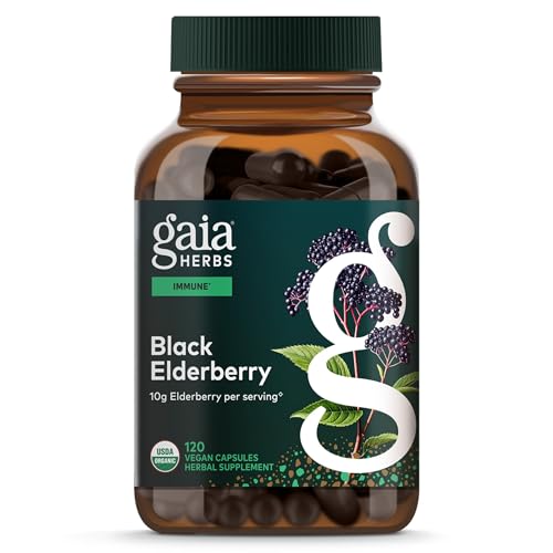 Elderberry Capsules (Sambucus nigra)