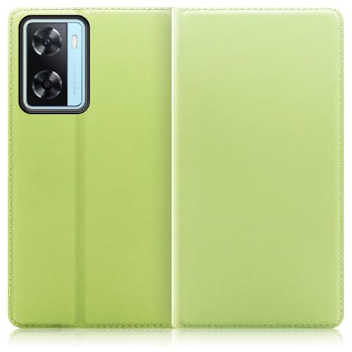 LOOF SKIN SLIM OPPO A77 �p �P�[�X �J�o�[ �蒠�^ �X�}�z �P�[�X �J�[�h���[ �}�O�l�b�g�t�� �x���g�Ȃ� [�~�X�g�O���[��]