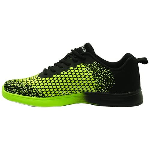 Image of Pyramid Men's Path Lite Seamless Mesh Bowling Shoes - Lightweight Seamless Design, Athletic Fit, Breathable Knit Upper, Universal Slide Soles