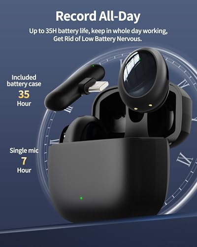 Image of Mini GO 3 Wireless Lapel Microphone for iPhone PC Video Recording | AI Noise Cancellation, Magnetic USB-C Lav Mic for Content Creator, Studio Sound, 35Hour Battery, Charging Case