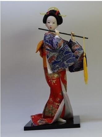 30cm Kawaii Japanese Anime Geisha Kimono Doll Japanese House Decorative Figurine Home Room Decoration Accessories Mordern (4)