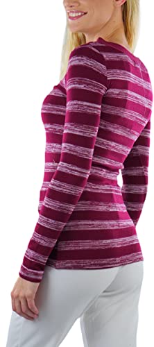 Image of ToBeInStyle Women's Classic Long Sleeve V-Neck Pullover Sweater