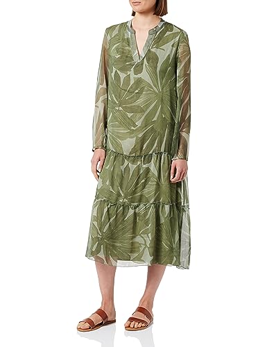 Cartoon Damen 1657/7154 Kleid, Cream/Green, 40