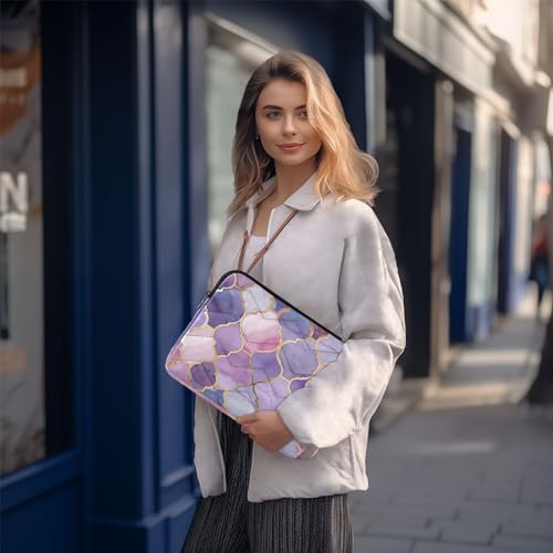 Funda para portátil 13-14 pulgadas impermeable con diseño geométrico miniatura 7