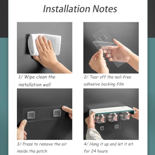 Spice Storage Box with Spoon,Seasoning Storage Box,Spice Containers Rack,Wall-Mounted Spice Box Set,Large Capacity Spice Box,Kitchen Spice Containers for Salt,Pepperr,Sugar,Green