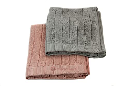 Panno in microfibra FaserPro Tupperware FaserPro cucina grigio + panno in microfibra rosa realizzato in materiale riciclato