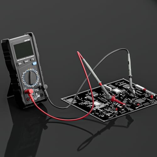 Cleqee 2 szt. SMD IC Test Hook Clips Grabber z gniazdem żeńskim 2 mm do testowania elektrycznego sondy testowej wtyczki 2 mm