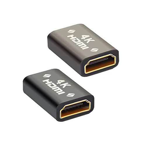 La Brodée 4K HDMI Extender, Female to Female HDMI Connector, Supports, Ethernet, High speed Connector Adapter