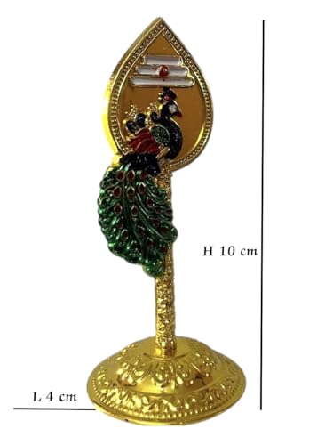 Image of Steel Murugan Vel Statue (8 cm) | Divine Lord Karthikeya Spear for Car Dashboard & Pooja Room Decor | Durable Red Vel Idol for Altar & Spiritual Gifting (vel mayil)