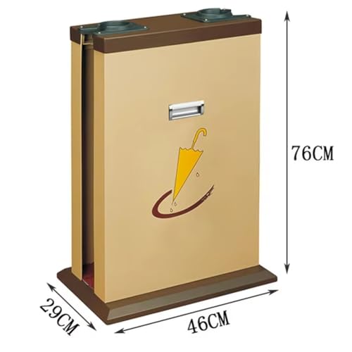 Porte-sac à parapluie, support double en acier inoxydable