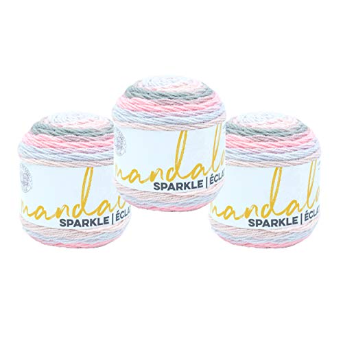Image of (3 Pack) Lion Brand Yarn Mandala Sparkle Yarn, Nova