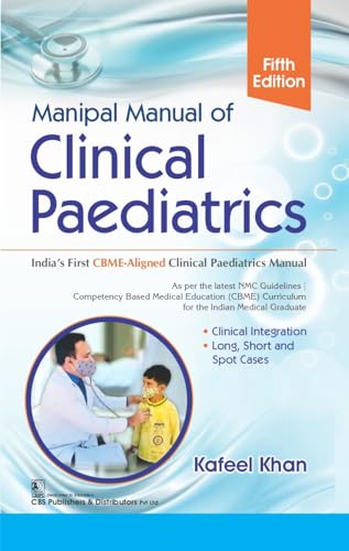 Image of Manipal Manual of Clinical Paediatrics | India's First CBME-Aligned Clinical Paediatrics Manual 5ed. (PB 2026)
