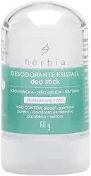 Desodorante Kristall Deo Stick 60G Natural E Vegano Herbia