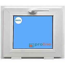ECO-BLU (V08M) Ventana PVC 600X500 Blanca Oscilante Vidrio Mate