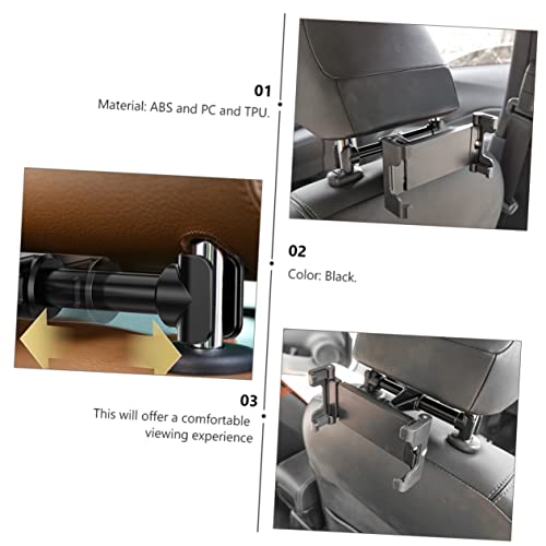 1 Unidade Titular Do Telefone Do Carro Suporte Ajustável Para Tablet Suporte Para Telefone No Banco