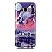 Fatcatparadise Cover per Galaxy S8 [con Pellicola in Vetro Temperato], [Chiaro di Luna] TPU Morbido Silicone Bumper Cover [Ultra Sottile] Protettiva Case per Samsung Galaxy S8(Sette Lupi)