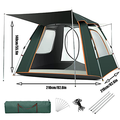 Carpa para camping portátil con dosel removible y ventilación miniatura 7