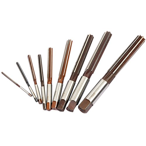 Yaetek 9 pz/set 3 - mm, codolo cilindrico H8 HSS