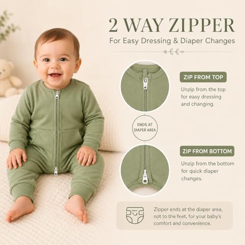 Image of Toddler Sleep Sack with Feet, Long Sleeve, 3-4T, 1-Pack