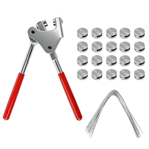 Alicates Multiusos Traje,Tornillo de Banco con Mango Recto,Juego de Alicates para Trabajar sin Esfuerzo,Precintadora Aplicable a Sellar Electricidad,Contadores de Gas y Contenedores Logísticos