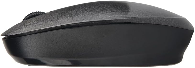 Imagem lateral do mouse com fundo branco simples. Imagem lateral do mouse com fundo branco simples.