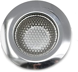 fiXte Stainless Steel Sink Strainer Kitchen Shower Bathroom Food Filter Hair Catcher Drain Cover 40mm (Small) 54mm (Medium) or 70mm (Large) Available (Small)