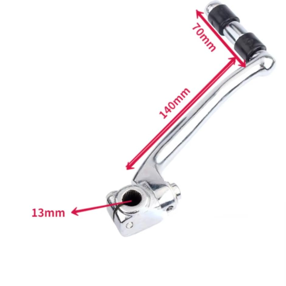 Levier de kick starter 13 mm pour résoudre les démarrages difficiles
