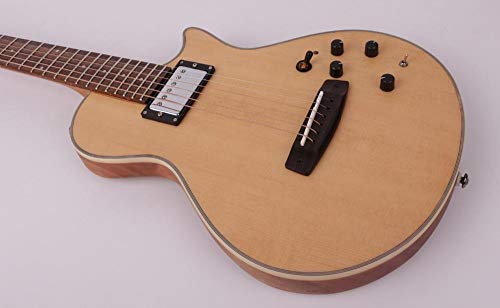 Gitaren Truce Top Acoustic Electric Mute Guitar Draagbare Ingebouwde Effect Reverb Delay elektrische gitaar LYNLYN… - Image 6