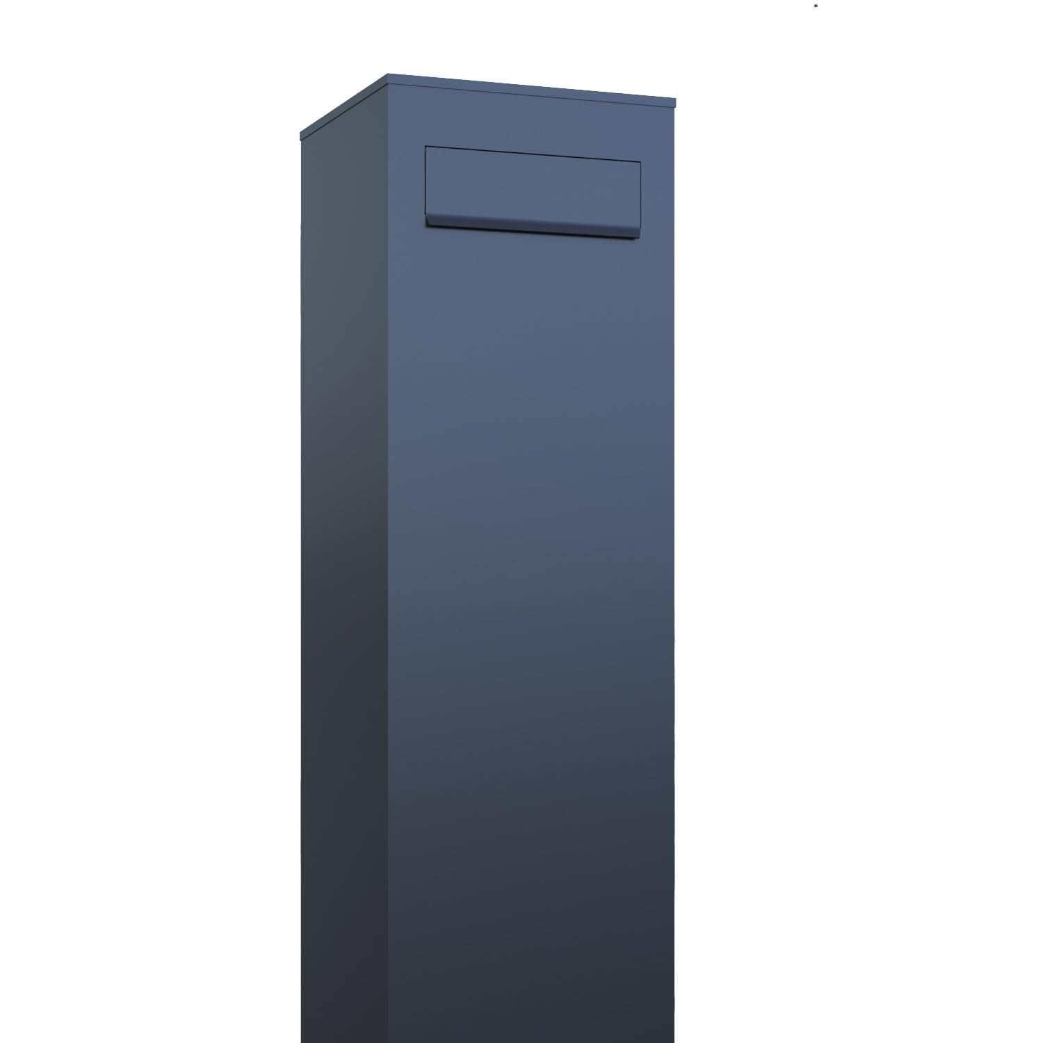 Stojąca skrzynka na listy Monolith antracyt