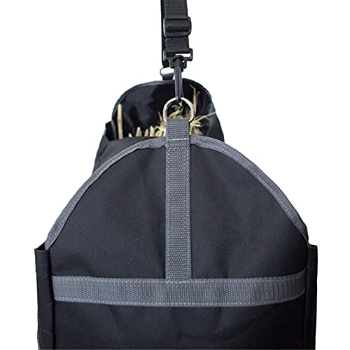 Paard hoois tas langzaam voedende tas voordivider feeder hay netto boerderij levert grote capaciteit groot formaat… - Image 3