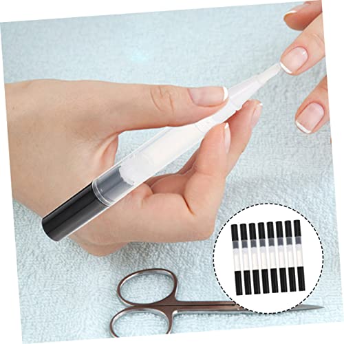 FRCOLOR 24 Pçs Caneta De Esmalte Transparente Recipiente Dispensador De Brilho Labial Recipiente Tra