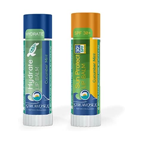 STREAM 2 SEA Cucumber Mint Lip Balm Set Cover