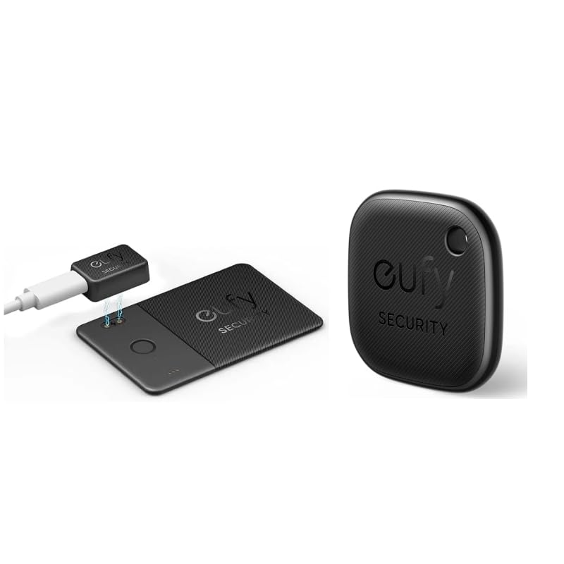 Amazon.com: eufy Security SmartTrack Card E30 (Black, 1-Pack)+eufy