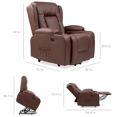 best choice products electric power lift recliner massage chair