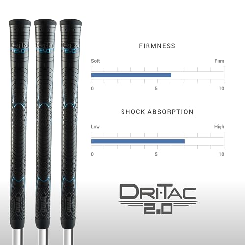 Winn Dri-Tac 2.0 Golf Grips Midsize Men & Women